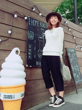 「rag & bone（ラグアンドボーン）のアイテム（帽子）」を使った、YUKIHAさん（レディース・158cm）の秋コーディネート