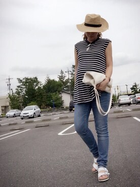 YUKIHAさん（レディース・158cm）の夏コーディネート