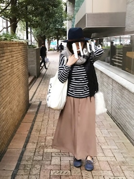 YUKIHAさんの「MARCHE BAG/マルシェバッグ」を使ったコーディネート