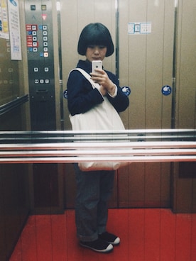 みやもさん（レディース・151cm）の春コーディネート