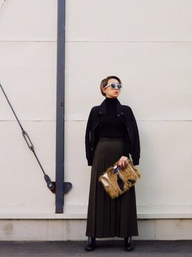 「通販」｜knm10026さん（レディース・164cm）の冬コーディネート