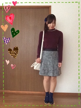 まるるさん（レディース・156cm）の秋コーディネート