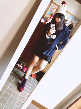 Tomayanさん（レディース・163cm）の冬コーディネート