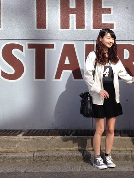 「179/WG NICOLE CLUB（イチナナキュウ/ダブルジー）のアイテム（ジャケット/アウター）」を使った、hirrroko14さん（レディース・164cm）の春コーディネート