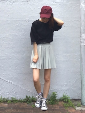 「179/WG（イチナナキュウダブルジー）のアイテム」を使った、hirrroko14さん（レディース・164cm）の夏コーディネート