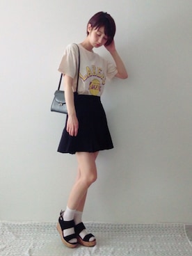 「179/WG（イチナナキュウダブルジー）のアイテム」を使った、hirrroko14さん（レディース・164cm）の夏コーディネート