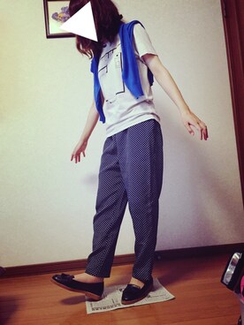 chamoさん(レディース・160cm)の夏コーディネート