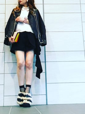 「CHEEKYのアイテム」を使った、ritononさん（レディース・156cm）の秋コーディネート