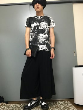 「N.HOOLYWOOD（N.ハリウッド）のアイテム（アクセサリー）」を使った、Altraさん（メンズ・182cm）の夏コーディネート