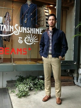 Hasebeさん（メンズ・171cm）の春コーディネート