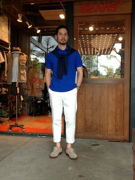 Hasebeさん（メンズ・171cm）の春コーディネート