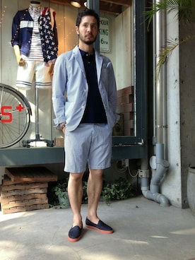 Hasebeさん（メンズ・171cm）の春コーディネート