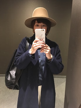 「COSMIC WONDER（コズミックワンダー）のアイテム（ジャケット/アウター）」を使った、TomoEさん（レディース・169cm）の春コーディネート