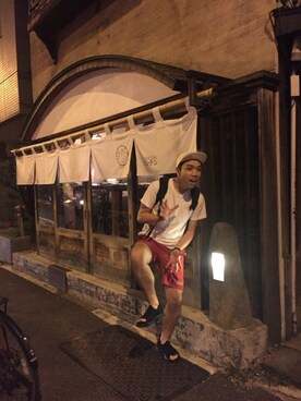 与作は木を切るさん(メンズ・170cm)の夏コーディネート