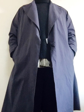 「COMOLI（コモリ）のアイテム（ダウンジャケット/コート）」を使った、tatsuyaさん（メンズ・176cm）の冬コーディネート
