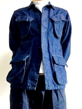 「N.HOOLYWOOD」｜「アイテム（ダウンジャケット/コート）」を使った、tatsuyaさん（メンズ・176cm）の冬コーディネート