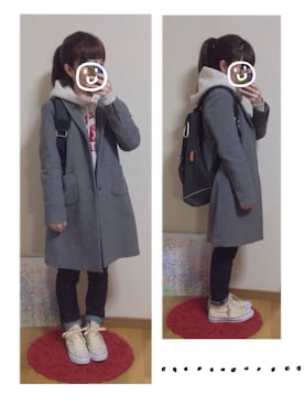 「aiko」｜「アイテム（その他アウター）」を使った、このこ。さん（レディース・150cm）の秋コーディネート