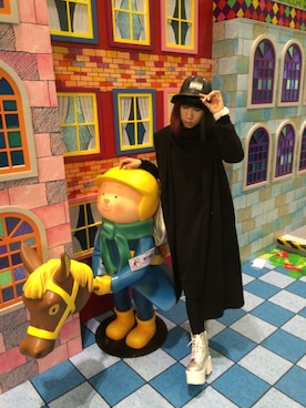 「アイテム（ブーツ、シルバー系）」を使った、winky_choiさん（レディース・162cm）の冬コーディネート