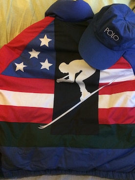 「Ralph Lauren」｜「アイテム（ダウンジャケット/コート）」を使った、利夫パパさん（メンズ・165cm）の冬コーディネート