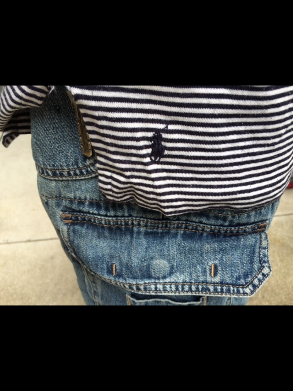 「ラルフローレン、ポロシャツ、Ralph Lauren、LoLife、old navy、ショートパンツ、カーゴパンツ、90’s」｜「RALPH LAURENのアイテム（Tシャツ/カットソー、ホワイト系）」を使った、利夫パパさん（メンズ・165cm）の夏コーディネートの1枚目の写真