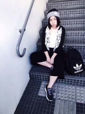 H.S.U.A.Nさん(レディース・167cm)の秋コーディネート