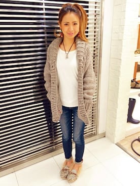 「AMIMOC」｜TATSUZAWAさん（レディース・163cm）の秋コーディネート