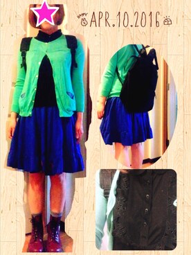 まっきぃ〜さん（レディース・157cm）の春コーディネート