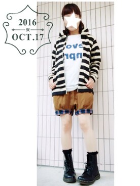まっきぃ〜さん（レディース・157cm）の秋コーディネート