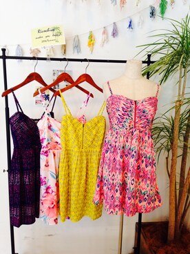 「ROXY（ロキシー）のアイテム（ワンピース/ドレス）」を使った、ozakiさん（レディース・160cm）の春コーディネート
