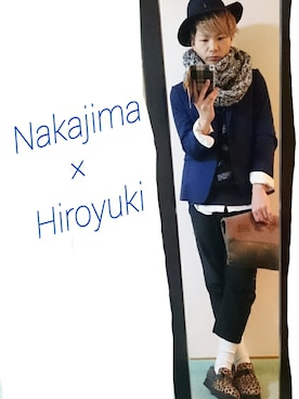 「MofM(manofmoods)（マンオブムーズ）のアイテム（パンツ）」を使った、nakajiさん（メンズ・173cm）の冬コーディネート