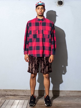 AQZAWAさん（メンズ・180cm）の夏コーディネート