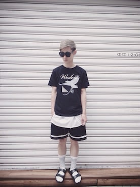 「RADICAL（RADICAL）のアイテム」を使った、Libra_DENさん（メンズ・169cm）の夏コーディネート