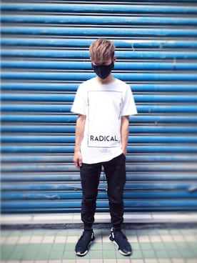 「RADICAL（RADICAL）のアイテム」を使った、Libra_DENさん（メンズ・169cm）の秋コーディネート