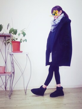 KiKuuuさん(レディース・160cm)の冬コーディネート