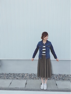 KiKuuuさん（レディース・160cm）の春コーディネート