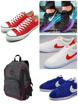 「NIKE（ナイキ）のNIKE/ナイキ グランドテラス 654495（スニーカー）」を使った、めぐみさん（レディース・165cm）の春コーディネート