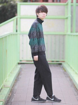 美容師_村山諒さんのコーディネート