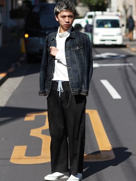美容師_村山諒さんのコーディネート