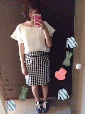 「BERADIANCE」｜もも嫌いなももさん（レディース・156cm）の夏コーディネート