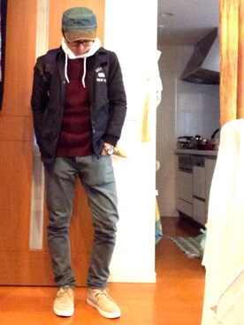 「WATCH.（ウォッチ）のアイテム」を使った、Yuuuuyaさん（メンズ・167cm）の春コーディネート