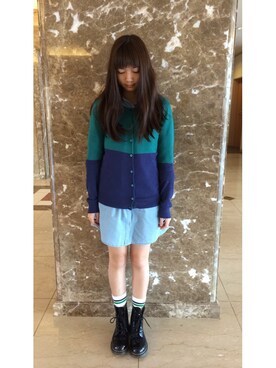 「LOWLYS FARM」｜annerieyさん（レディース・158cm）の春コーディネート
