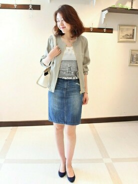 mai*さん（レディース・170cm）の春コーディネート