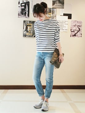 「Spick & Span（スピックアンドスパン）のアイテム（スニーカー）」を使った、mai*さん（レディース・170cm）の冬コーディネート