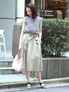 mai*さん（レディース・170cm）の春コーディネート