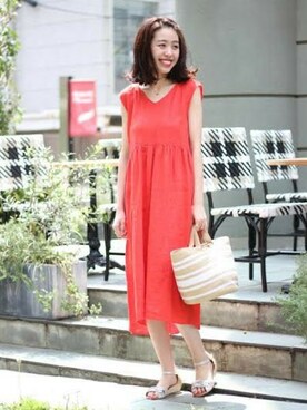 mai*さん（レディース・170cm）の春コーディネート