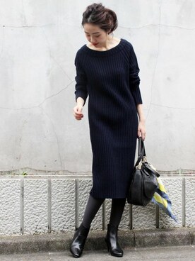 「Spick & Span（スピックアンドスパン）のアイテム（財布/小物）」を使った、mai*さん（レディース・170cm）の秋コーディネート