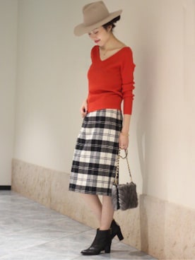 mai*さん（レディース・170cm）の秋コーディネート