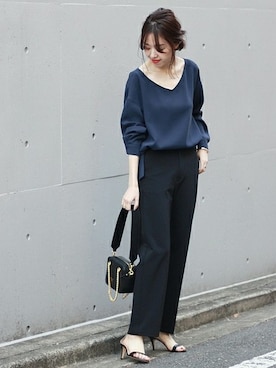 「Spick & Span（スピックアンドスパン）のアイテム」を使った、mai*さん（レディース・170cm）の冬コーディネート