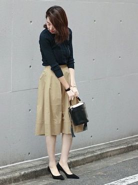 mai*さん（レディース・170cm）の冬コーディネート