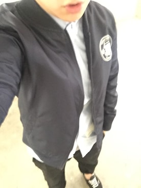 「Subcrew（サブクルー）のアイテム」を使った、Wwwailun さん（メンズ・169cm）の冬コーディネート